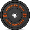 Диск бамперный BRONZE GYM 25 кг