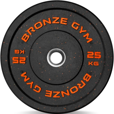 Диск бамперный BRONZE GYM 25 кг