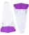 Ласты тренировочные Pooljet White/Purple, L