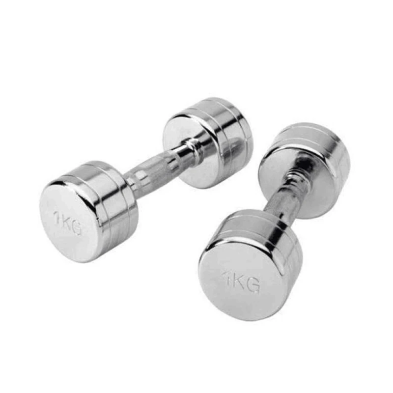 Гантельный ряд хромированный 1-10 кг OKPRO OK1025