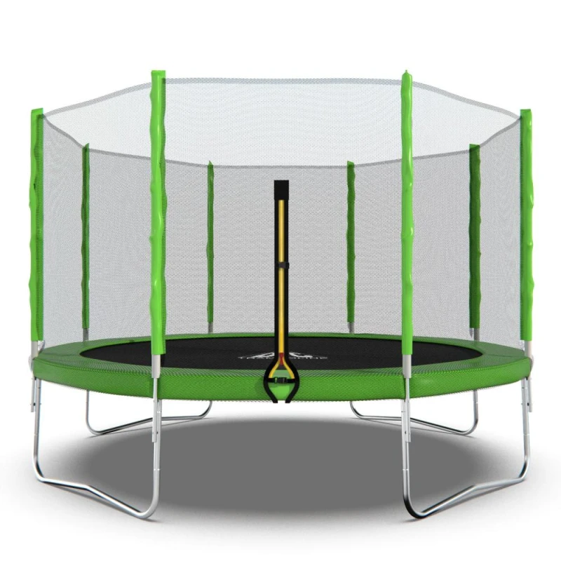 Батут DFC Trampoline Fitness с сеткой 12ft купить в Туле по низкой цене