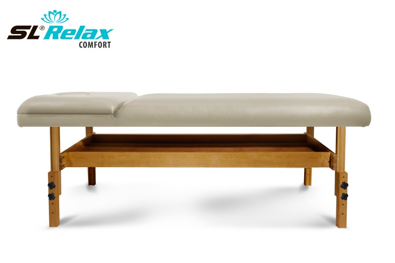 Массажный стол Relax Comfort бежевая кожа (№4)