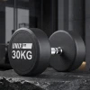 Гантель UNIX Fit PRO круглая обрезиненная 30 кг / шт.