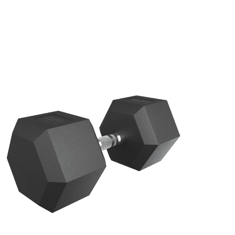 Гантель гексагональная UNIX Fit обрезиненная 35 кг / шт.