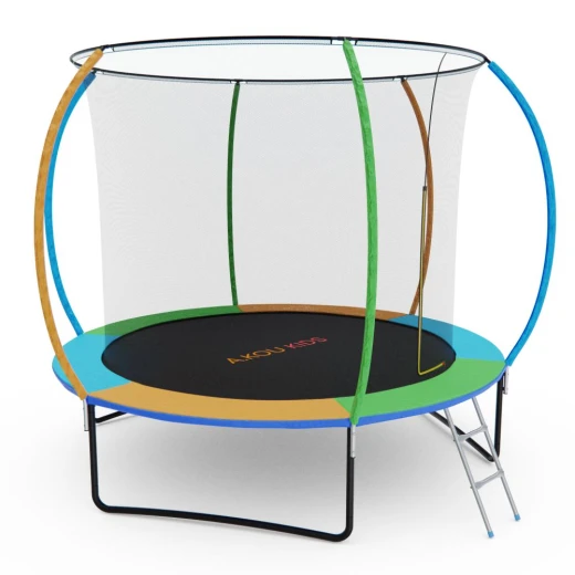 Батут с сеткой DFC A.KOU KIDS 10ft с лестницей купить в Туле по низкой цене