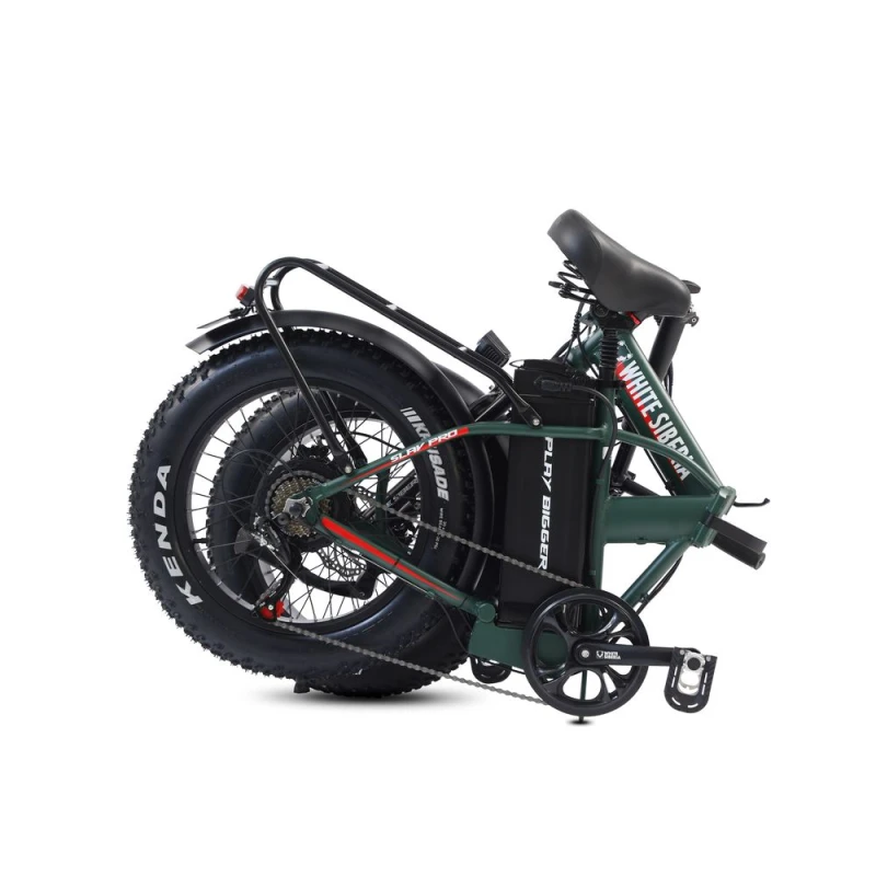Электровелосипед WHTE SIBERIA SLAV PRO 1000W (матовый черный) — купить в Туле
