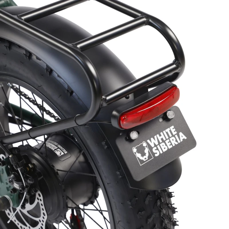 Электровелосипед WHTE SIBERIA SLAV PRO 1000W (матовый черный) — купить в Туле