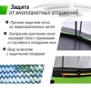 Батут UNIX Line НЛО / UFO 14 ft (427 см) зеленый купить в Туле по низкой цене