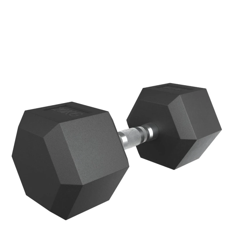 Гантель гексагональная UNIX Fit обрезиненная 20 кг / шт.