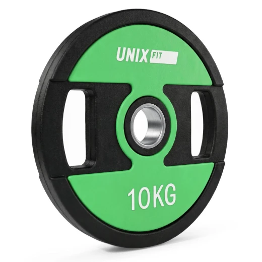 Диск уретановый c хватом UNIX Fit PRO 10 кг, 51 мм, 1 шт.