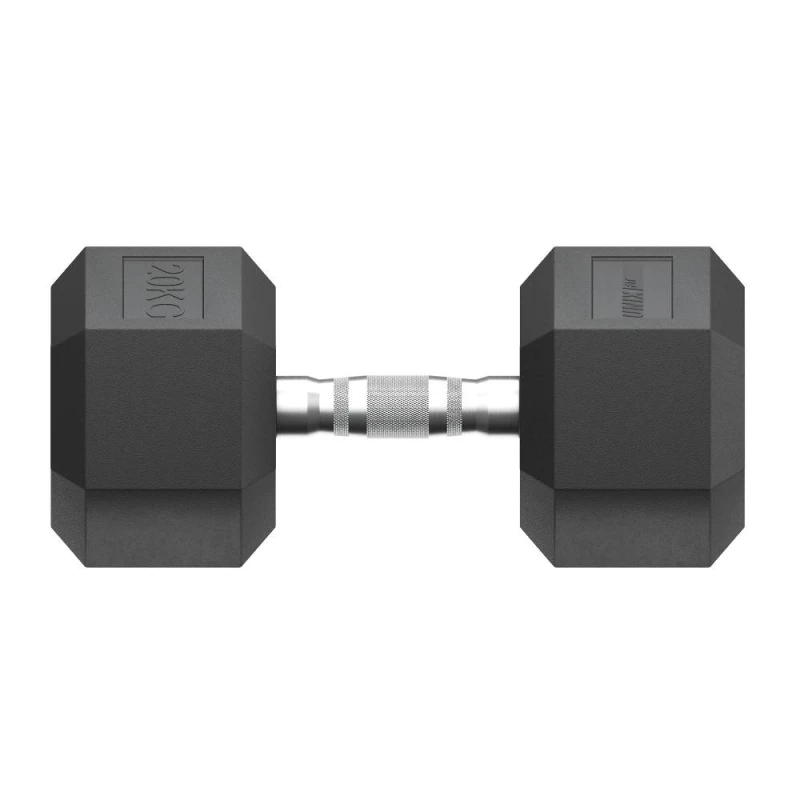 Гантель гексагональная UNIX Fit обрезиненная 20 кг / шт.