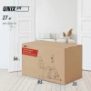 Горизонтальный велотренажер UNIX Fit BR-340E компактный / Compact