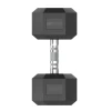 Гантель гексагональная UNIX Fit обрезиненная 20 кг / шт.