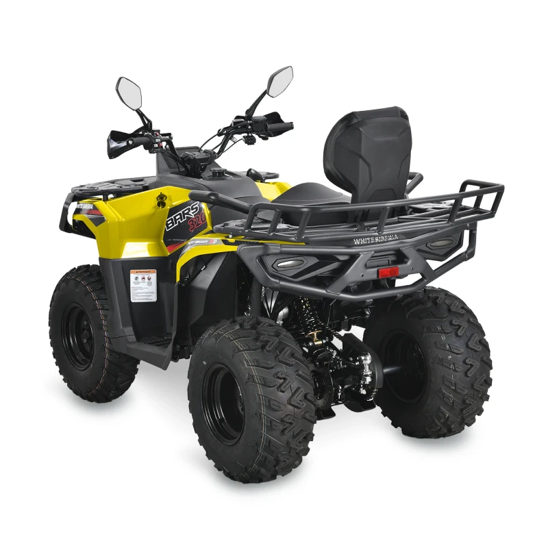 Бензиновый квадроцикл WHITE SIBERIA BARS 320CC PRO (желтый)