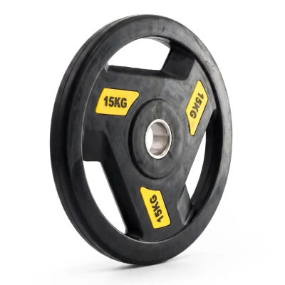 Диск обрезиненный c хватом UNIX Fit PRO 15 кг, 51 мм, 1 шт.