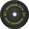 Диск бамперный BRONZE GYM 10 кг