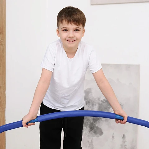 Батут с поручнем DFC Gardenature 36'' синий