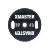 Диск тренировочный обрезиненный черный Xmaster XMT-XEBP-25KG