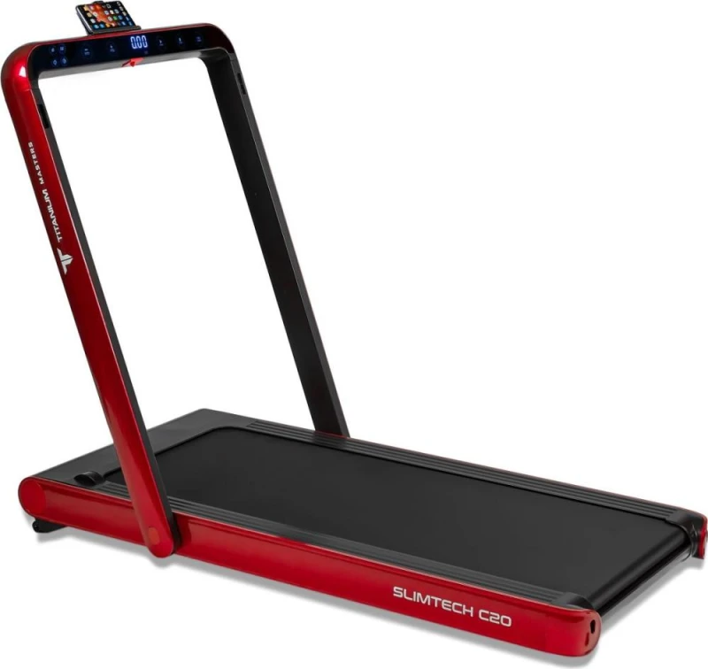 Беговая дорожка Titanium Masters Slimtech C20, красная — купить в Туле