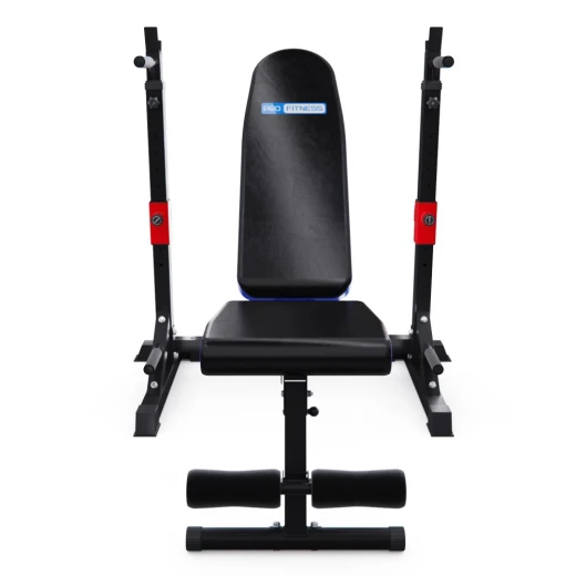 Скамья для жима со стойками DFC Pro Fitness — купить в Туле в магазине тренажеров ArtRelax
