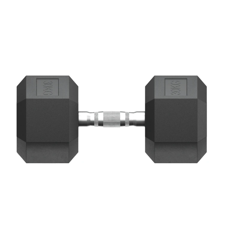 Гантель гексагональная UNIX Fit обрезиненная 30 кг / шт.
