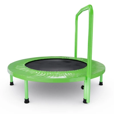 Батут с поручнем DFC JUMPFIT 36'' зеленый купить в Туле по низкой цене