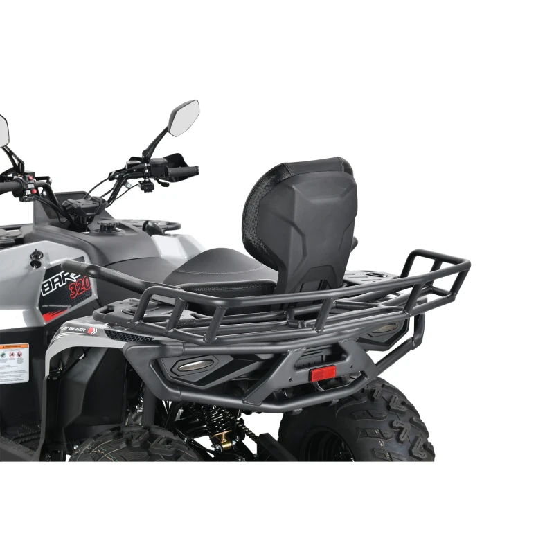 Бензиновый квадроцикл WHITE SIBERIA BARS 320CC PRO (серый)