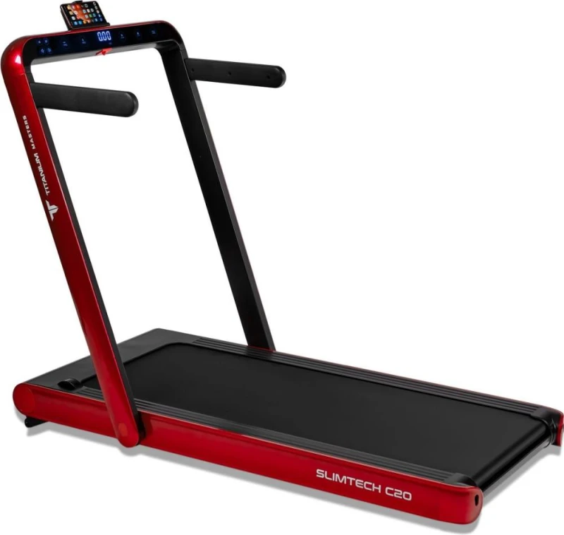 Беговая дорожка Titanium Masters Slimtech C20, красная — купить в Туле