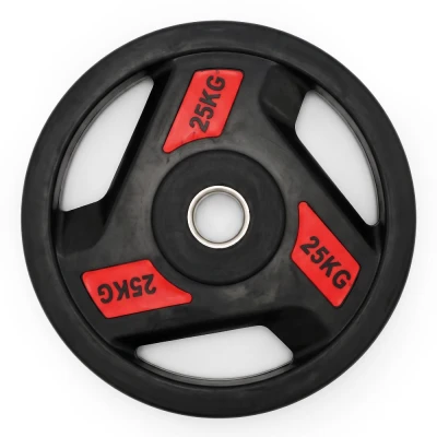 Диск обрезиненный c хватом UNIX Fit PRO 25 кг, 51 мм, 1 шт.