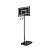 Баскетбольная стойка UNIX Line B-Stand-PE 44"x28" (110 х 70 см) R45 235-305 см