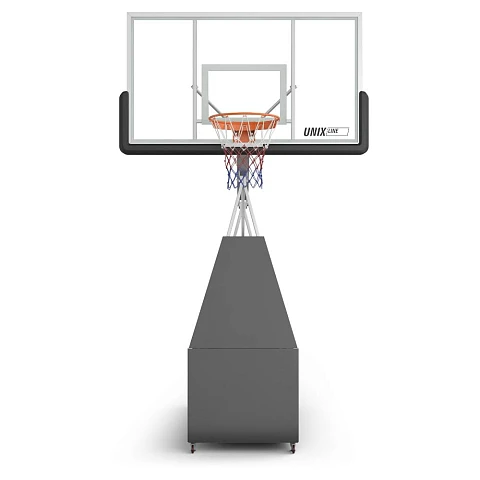 Баскетбольная стойка UNIX Line B-Stand-PC 72"x42" (180 х 105 см) R45 H120-305 см