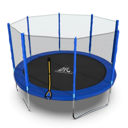 Батут DFC Trampoline Fitness с сеткой 12ft купить в Туле по низкой цене