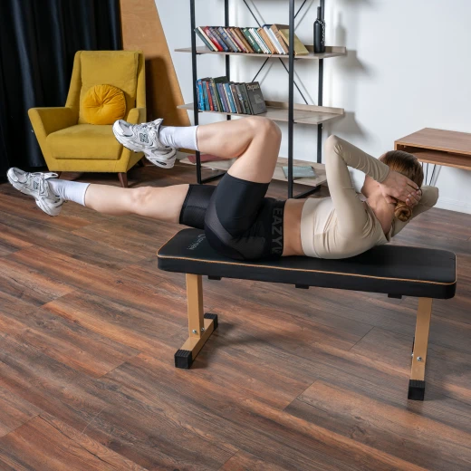Силовая скамья прямая домашняя OXYGEN FITNESS MEEKER — купить в Туле в магазине тренажеров ArtRelax