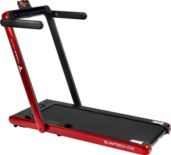 Беговая дорожка Titanium Masters Slimtech C10 красная купить в Туле