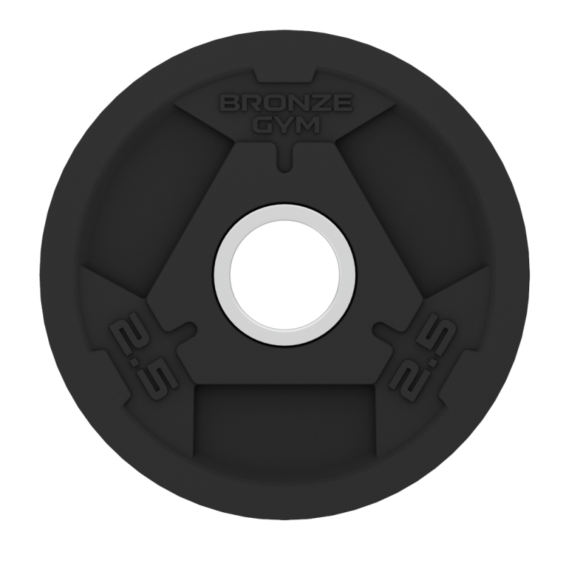 Диск олимпийский BRONZE GYM обрезиненный 2,5 кг