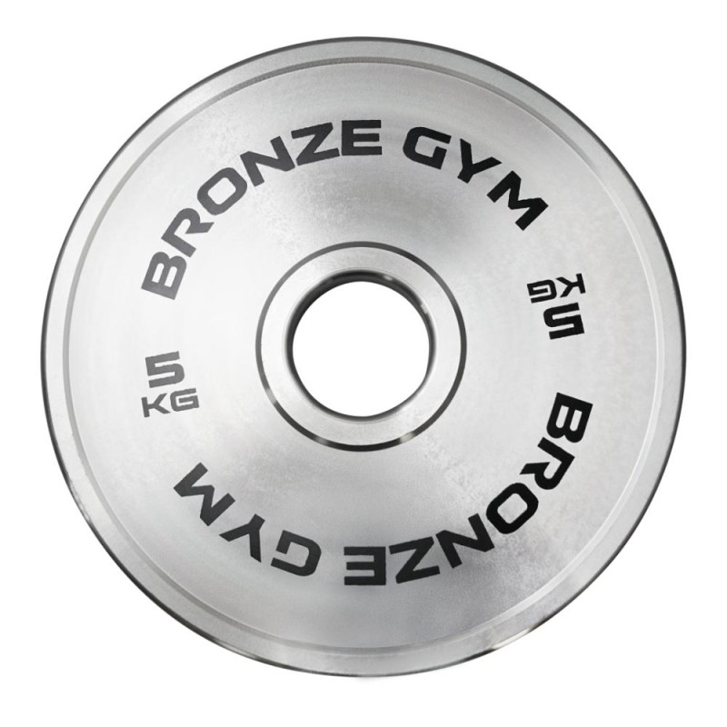 Диск олимпийский BRONZE GYM стальной 5 кг